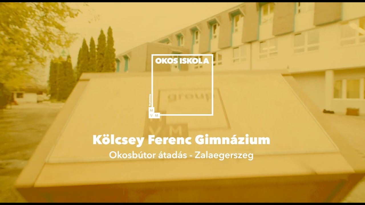 MVM Okosbútor átadás - Zalaegerszegi Kölcsey Ferenc Gimnázium