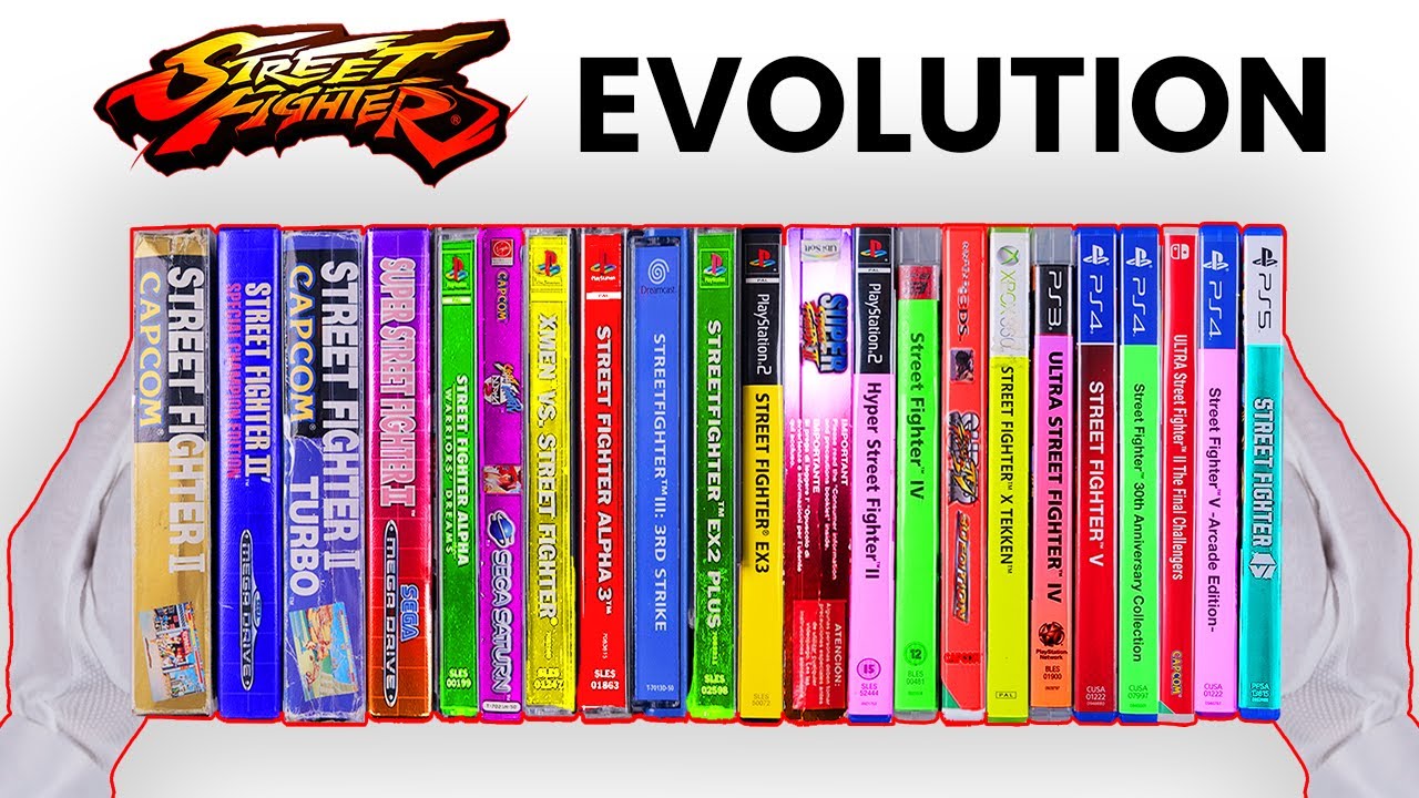 Evolution of Street Fighter Games (1991-2023)
