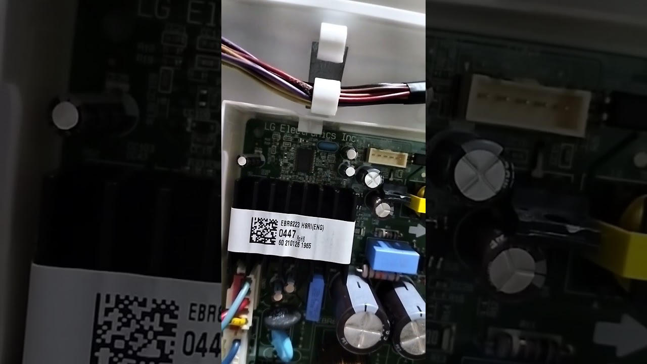 LG refrigerator inverter 8 Blinks communication error board..