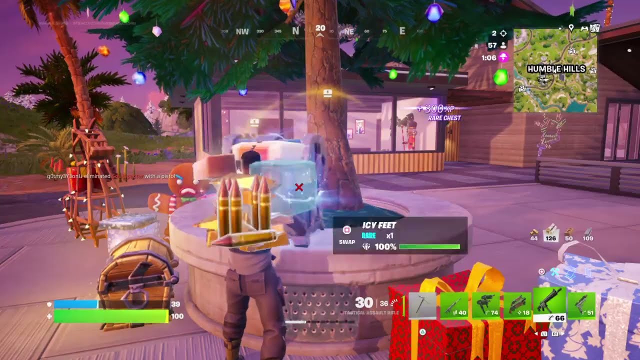 Fortnite DOLAR_UNIC0507 Tactical Assault Riffle Humble Hills