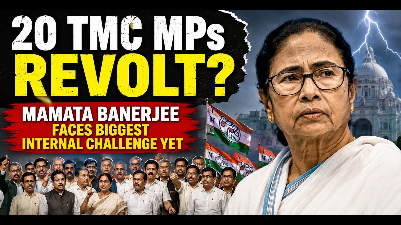 20 TMC MPs Revolt? Mamata Banerjee Faces Biggest Internal Challenge Yet | News9