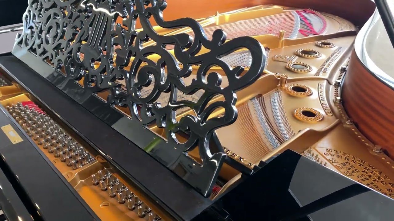 Rebuilt Steinway Model B  Grand Piano Walkaround 4k