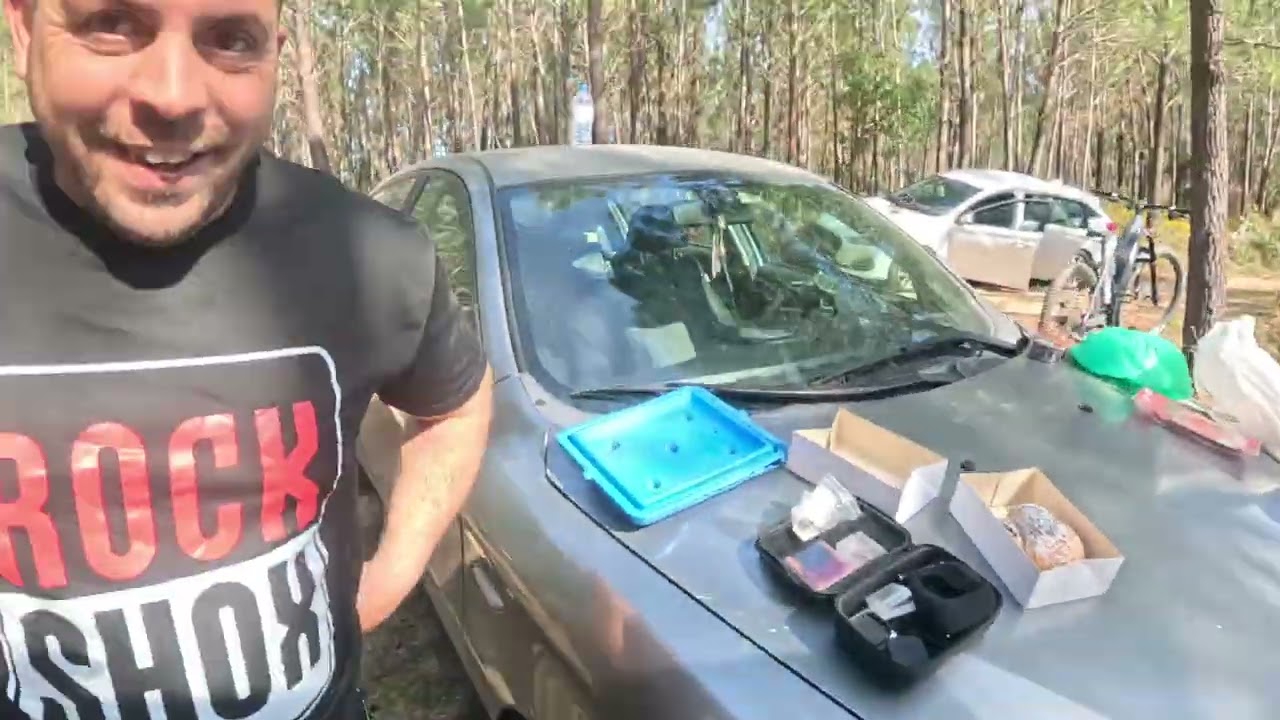 Incrível Ride com malta da velha guarda - Ainda recebi um presente