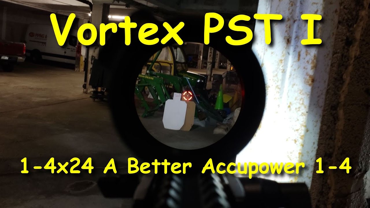 Прицельная сетка Vortex PST I 1-4x24 TMCQ — улучшенная модель Accupower/Credo 1-4x