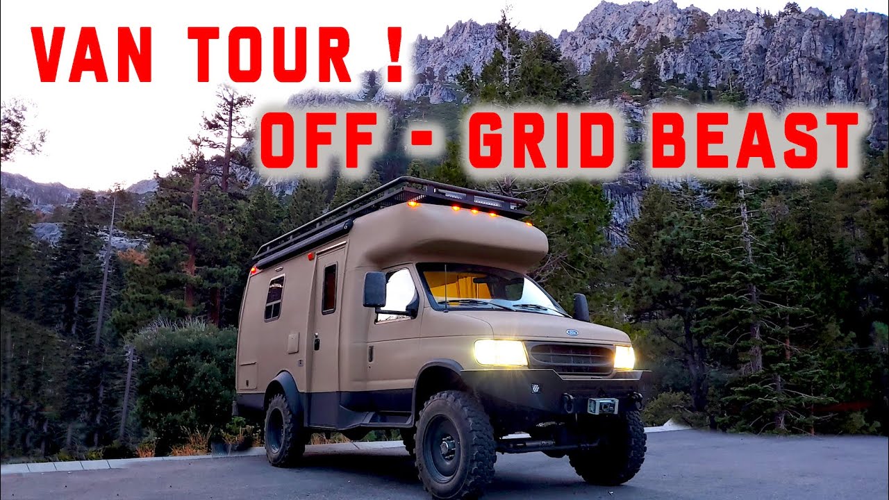 4x4 Van Tour - Custom Adventure RV Starflyte 2.0! 4WD RV!