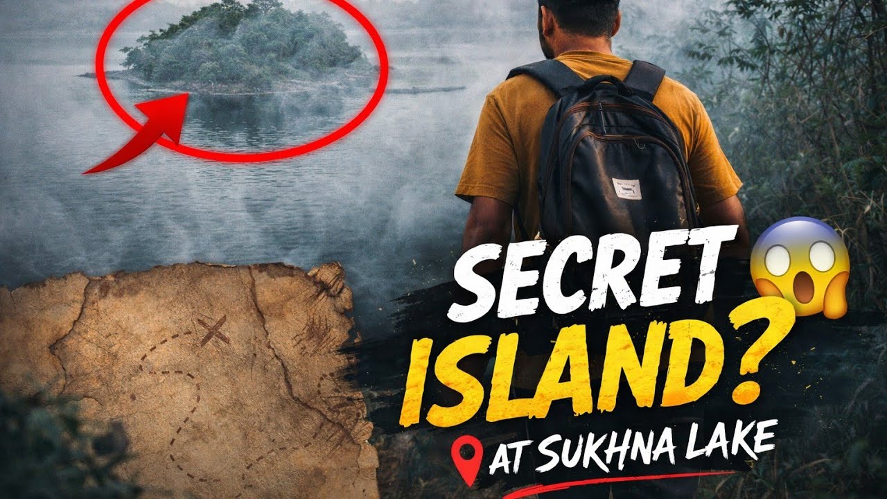 We Found a Secret Island at Sukhna Lake! 😱