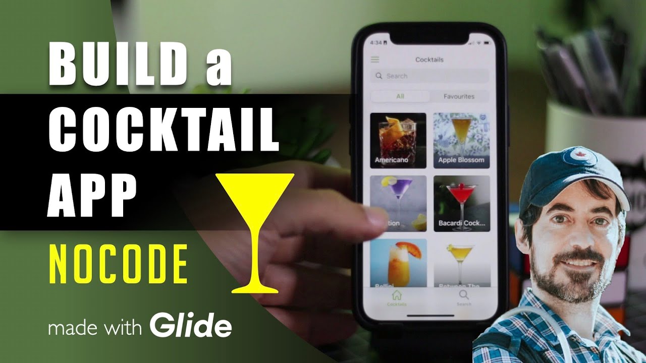 Build a cocktail app (no code) | Glide Tutorial