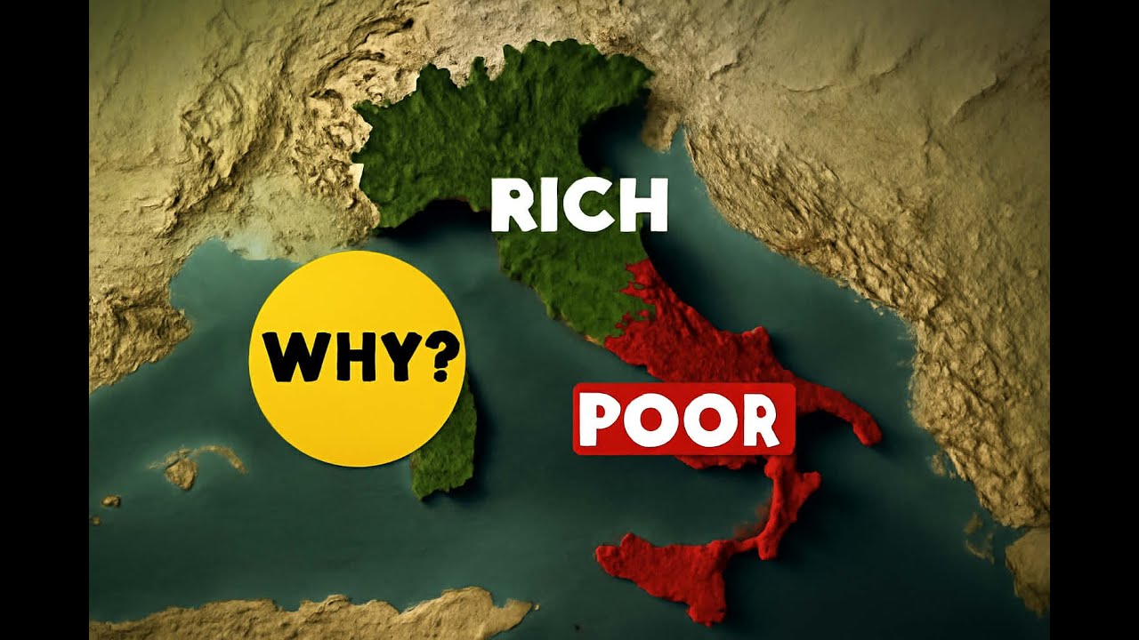 Why Italy Is So Divided: The Maps That Explain Everything