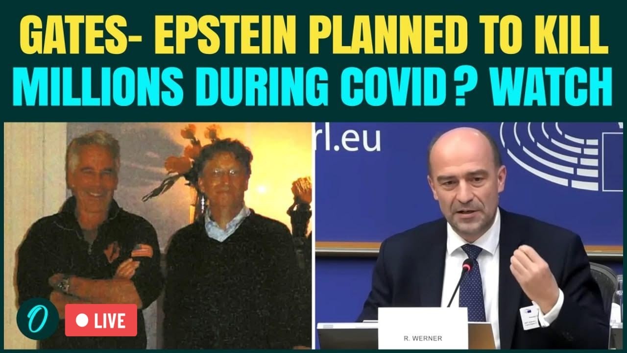 LIVE: Gates, Epstein Planned Kill Millions? Economist REVEALS Full Detail of Nasty Plan During COVID
