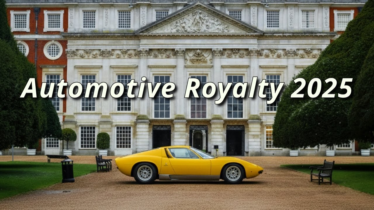 Concours of Elegance 2025 at Hampton Court Palace | Ferrari, Bugatti, Aston Martin, Porsche & More
