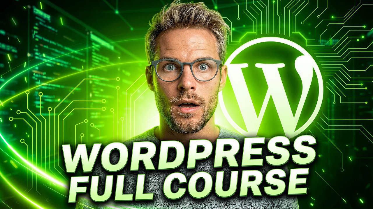 WordPress Full Course 2024 [BEGINNERS GUIDE]