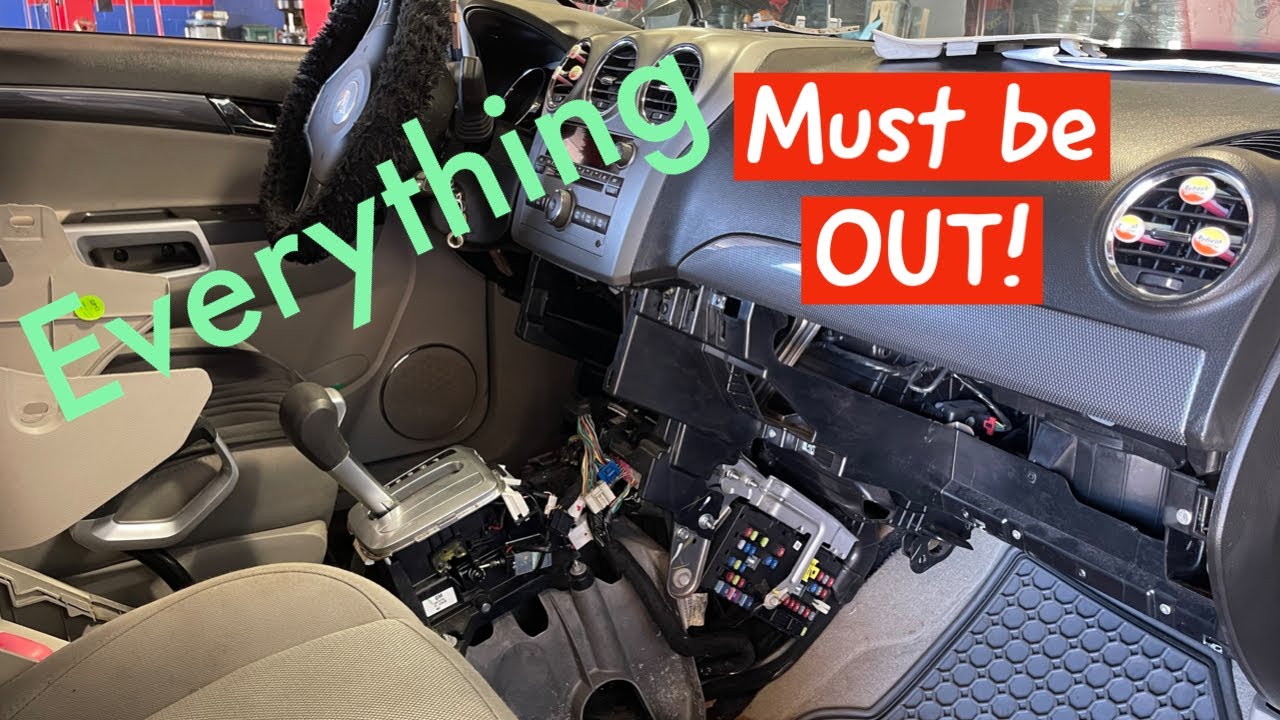 How To Removing Center Console For Shift Lever Inspection -2008 Saturn Vue From Start to Finish