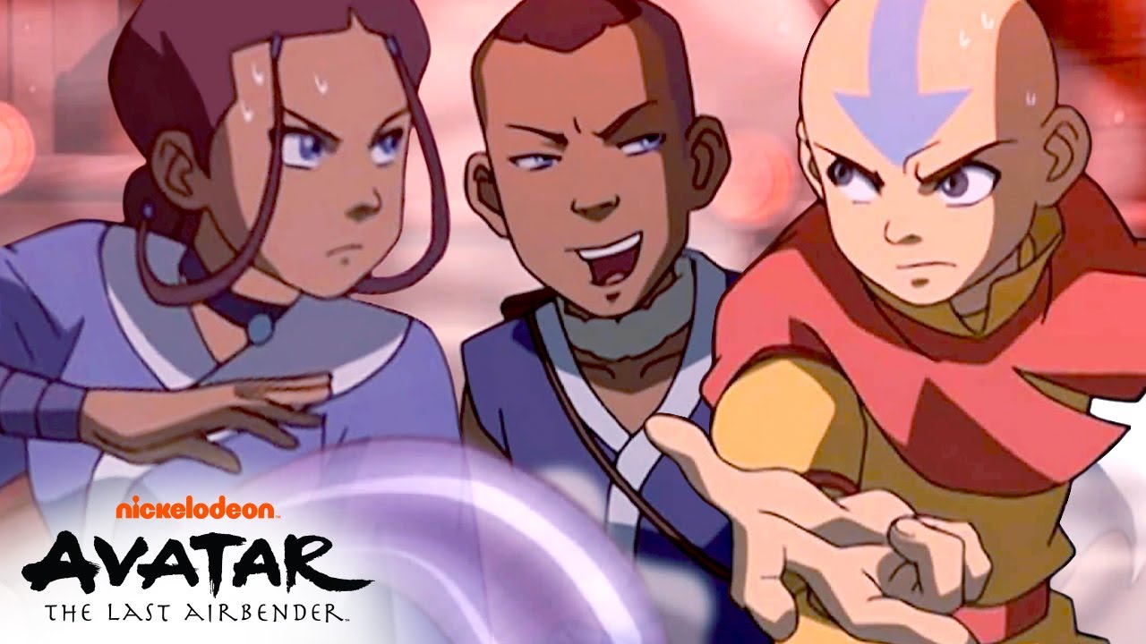 Team Avatar Destroys the Giant Fire Nation Drill! | Avatar: The Last Airbender