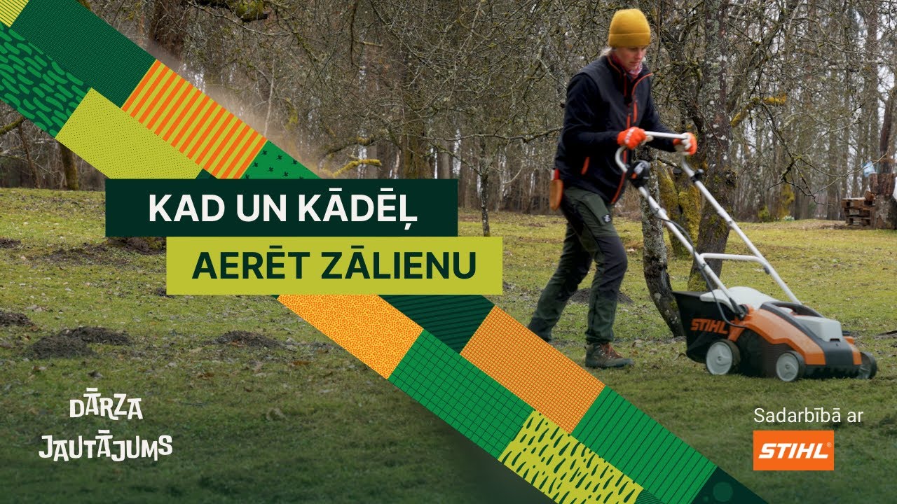 Dārza jautājums: Kā ar aerēšanu atjaunot iekopto zālienu