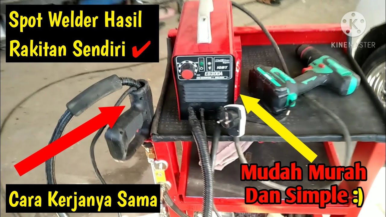 Cara Merakit (Spot Welder) Mudah & Murah Otomotif
