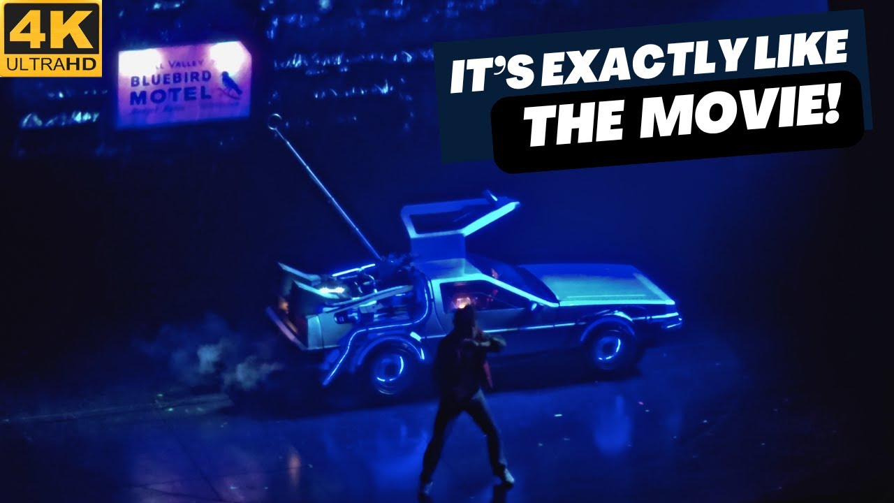MARTY GOES BACK TO THE FUTURE IN BACK TO THE FUTURE THE MUSICAL