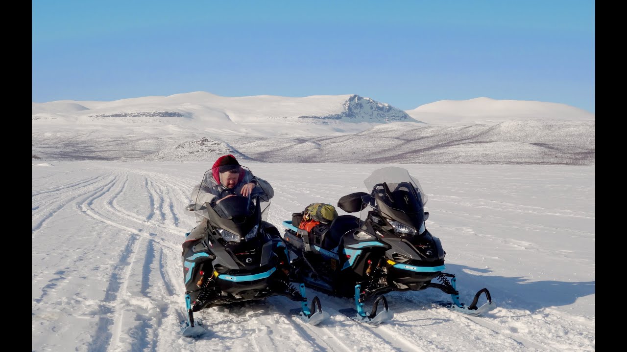 Arctic Trail - 1550 kilometrin reissu ympäri Lappia Lynx Commander RE kelkoilla osa 1