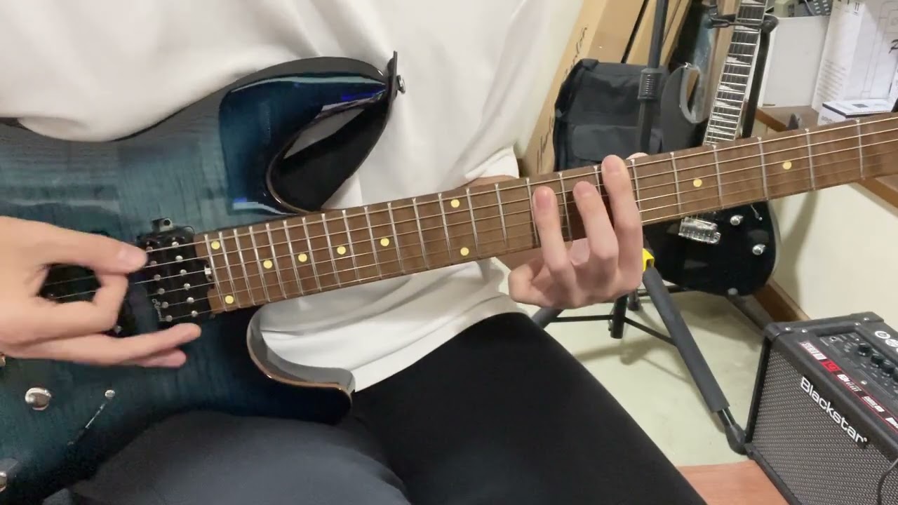【48日目】Cagayake!GIRLS (TVsize) けいおん!! ギター 弾いてみた【初心者】 #ギター #guitar #弾いてみた