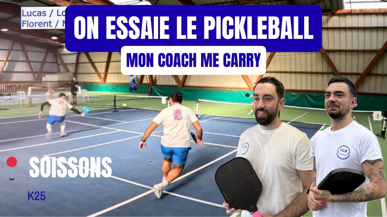 J'arrête le tennis pour le pickleball ?! K25 à Soissons