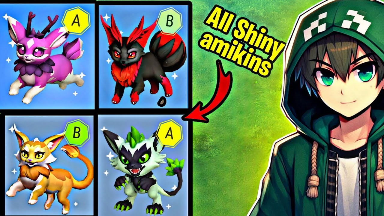 Catching Rare Shiny Amikins - Amikins survival Gameplay #12