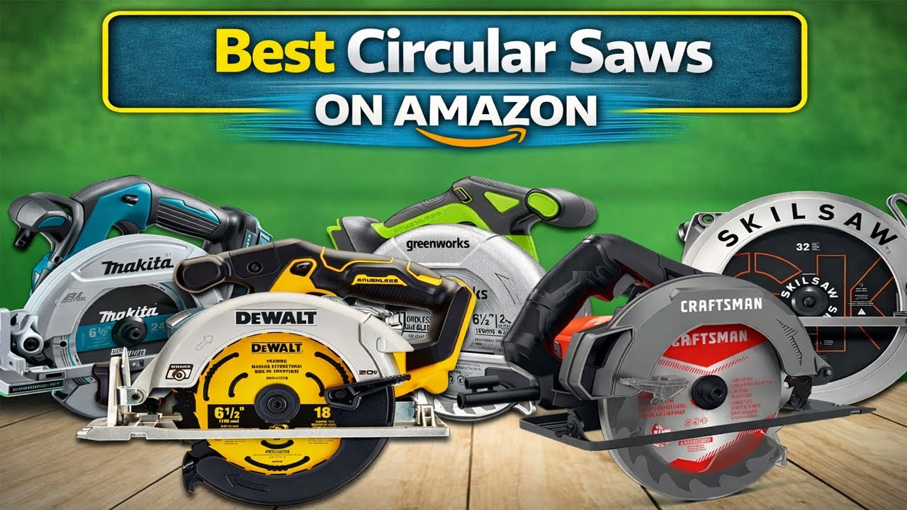 TOP 5 Best Circular Saws ON AMAZON RIGHT NOW