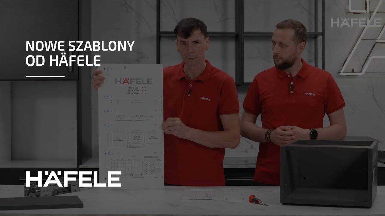 Nowe szablony do szuflad i prowadnic od Häfele 💪🙂💪