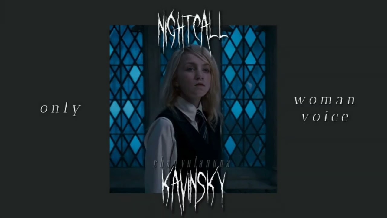 nightcall - kavinsky (only woman voice)