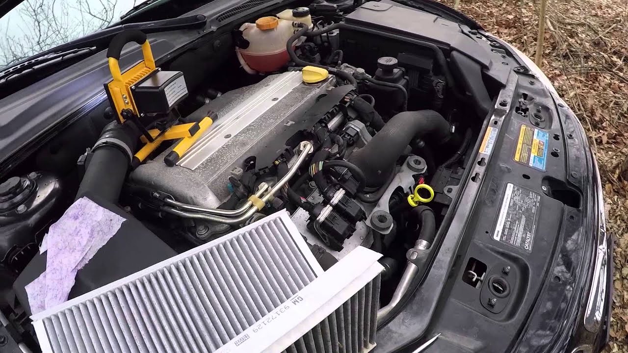 How To Change a Cabin Air Filter. SAAB 9-3 2003-2007