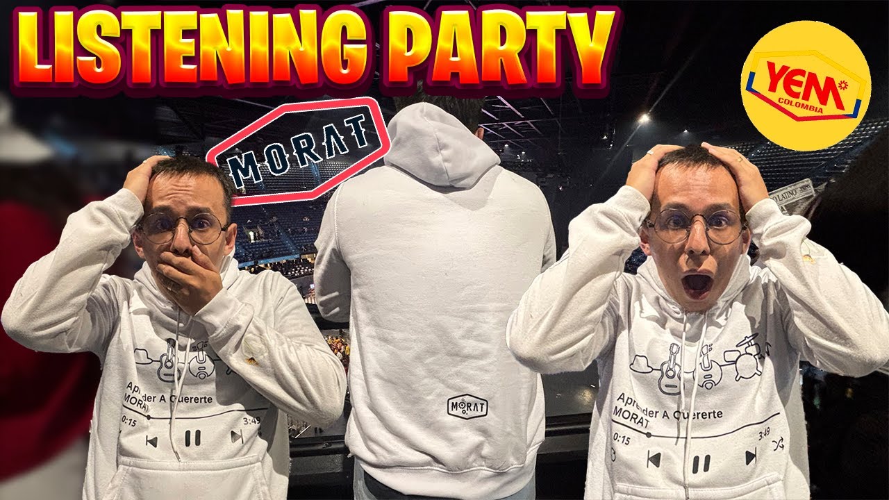 Fui al Listening Party de Morat!!! | Vlogsito
