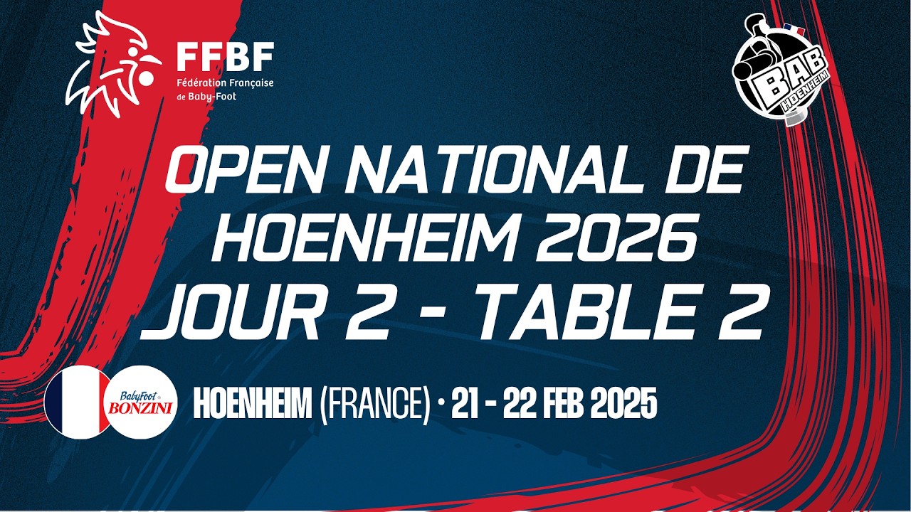 ITSF 18e Open National de Hoenheim (ITSF 500) - DAY 2 - TABLE 2