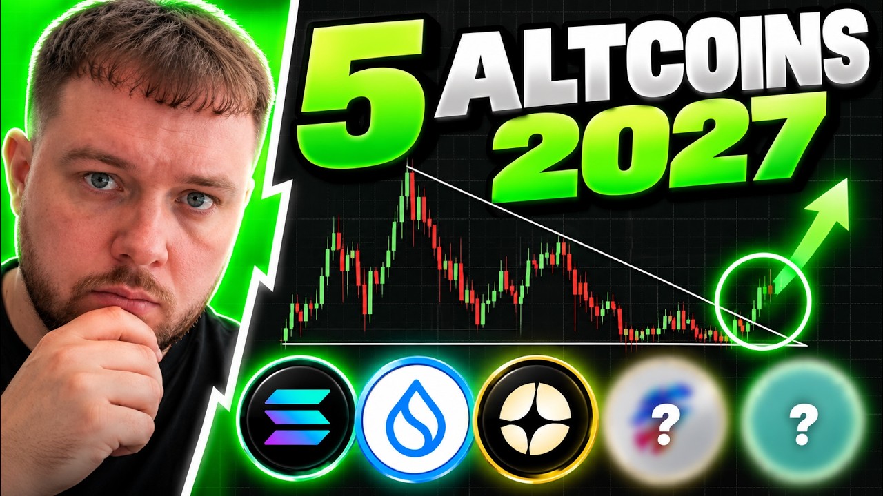 Всего 5 альткоинов, которые вам нужны в 2027 году! Не игнорируйте!!!