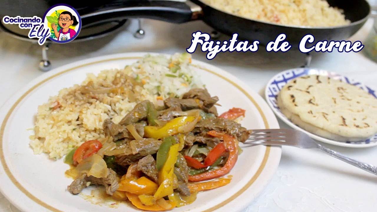 Preparando unas Riquísimas FAJITAS DE CARNE DE RES