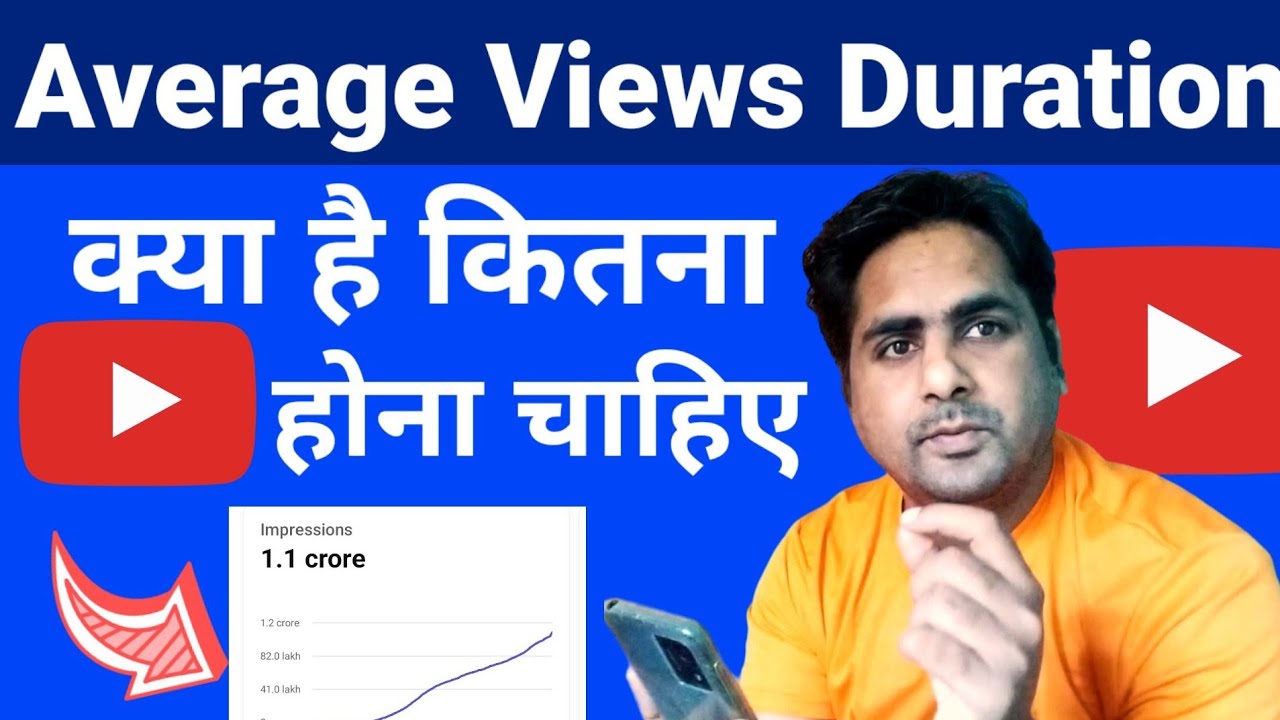 Average View Duration Kya Hota Hai | Average View Duration Kitna Hona Chahiye | Full Explain Hindi