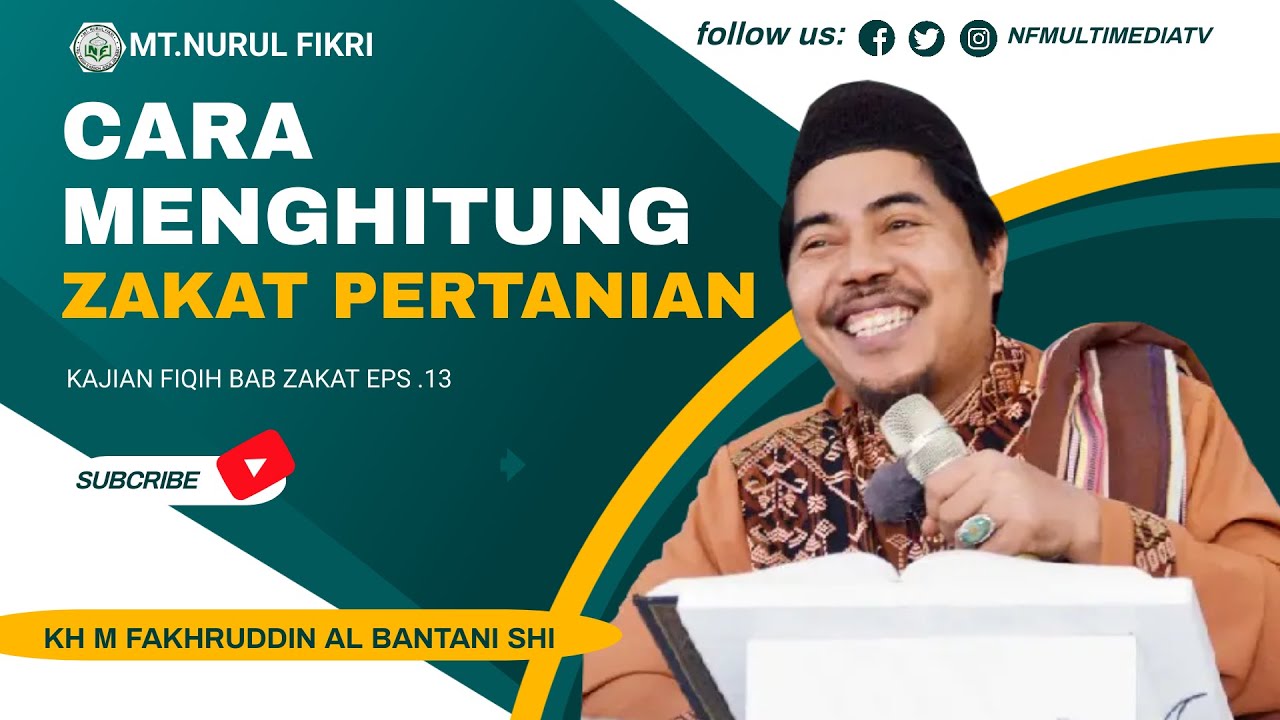cara menghitung zakat pertanian bab zakat eps 13