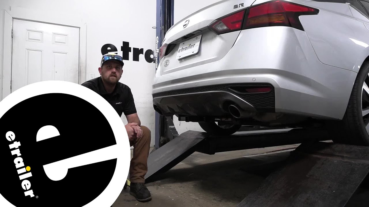 etrailer | DIY Install: Curt Trailer Hitch Receiver on your 2020 Nissan Altima