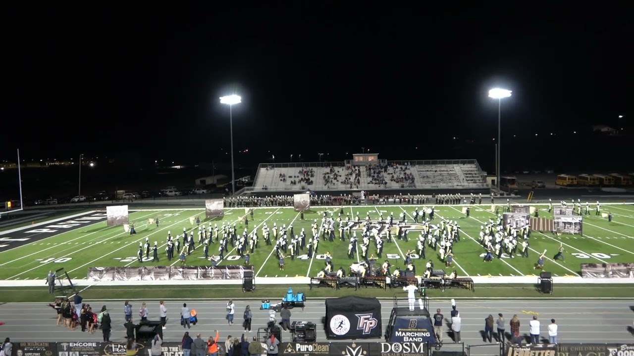 Buckhorn High School Marching Band 'Wanted' 2023-10-20