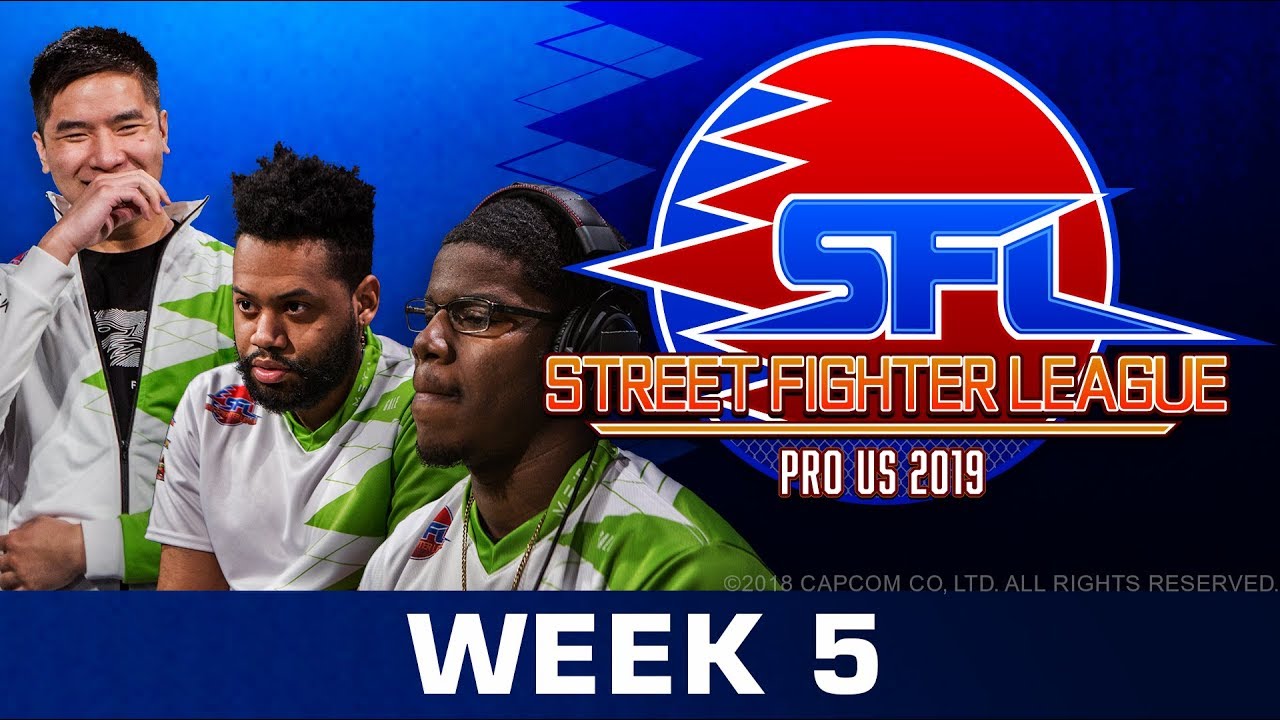 STREET FIGHTER LEAGUE: Pro-US 2019 - Week 5