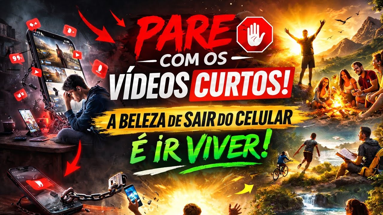 Os Vídeos Curtos Estão ROUBANDO Seu Tempo