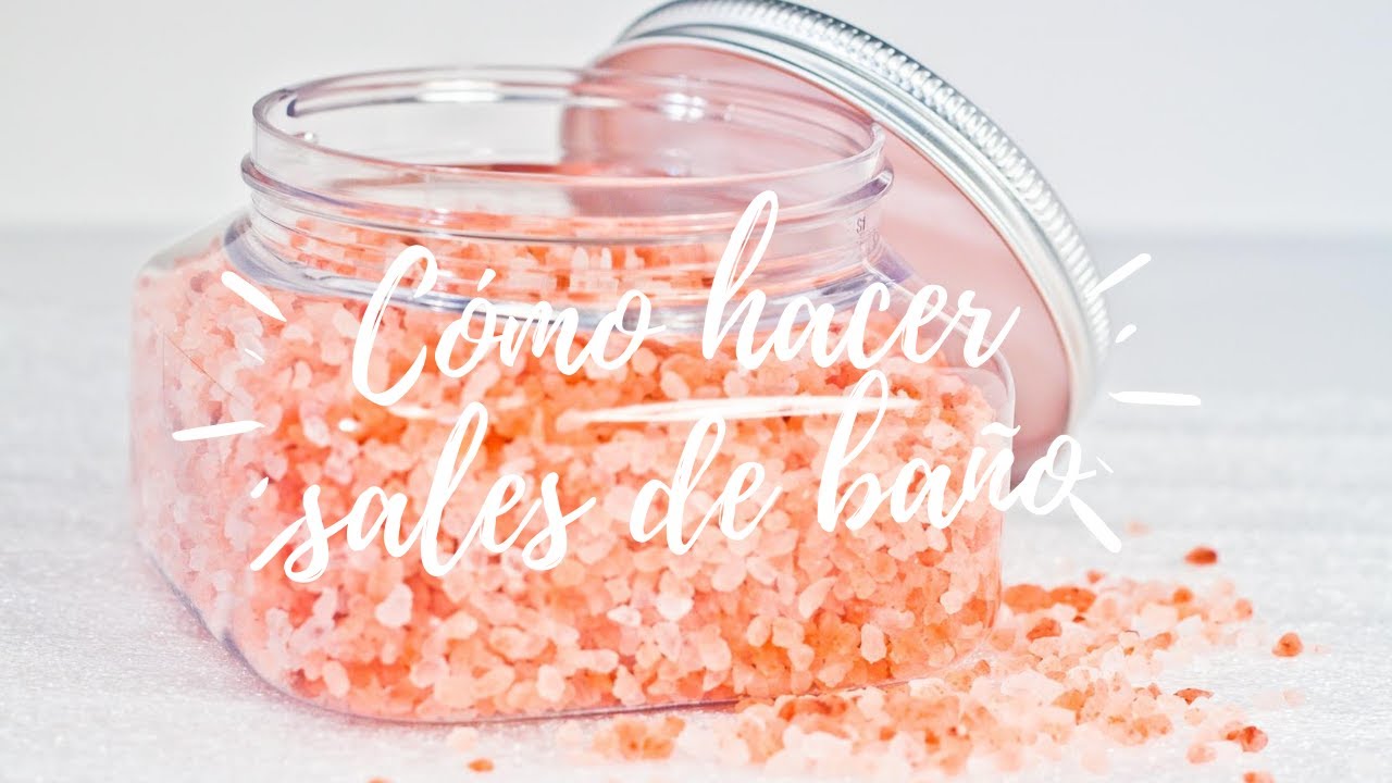 COMO HACER SALES DE BAÑO  FÁCILMENTE