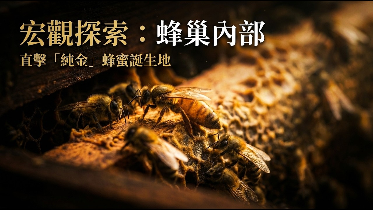 宏觀探索蜂巢內部   直擊「純金」蜂蜜產地