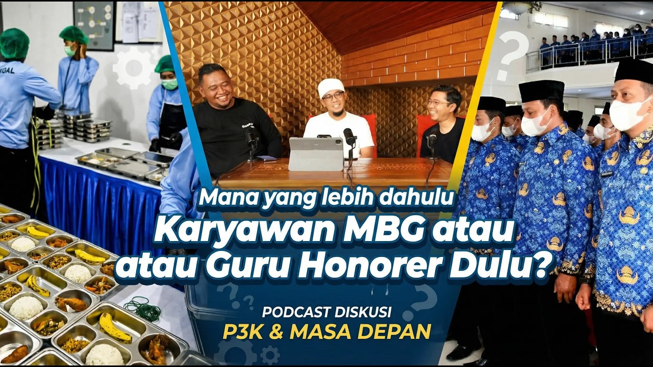 Kenapa Karyawan MBG Diprioritaskan Jadi P3K? Nasib Guru Honorer Dipertanyakan