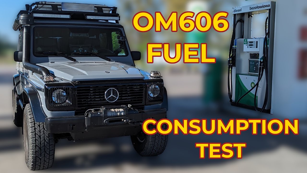 Тест расхода топлива OM606 G Wagon (Mercedes G W463)