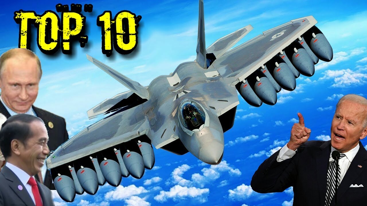 TOP 10 Kualitas Saling Kejar!! Jet Tempur Terbaik di Dunia
