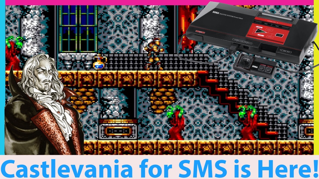 Castlevania Port to Sega Master System is Out Now!
