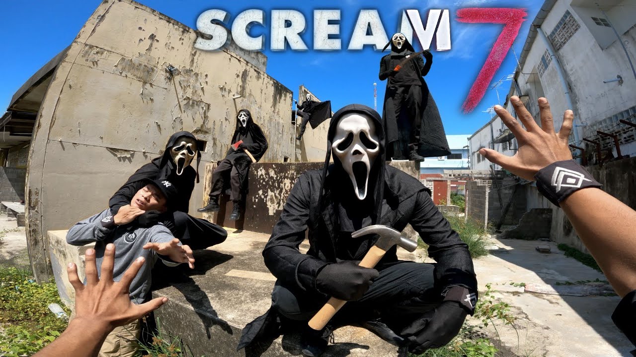 PARKOUR VS GHOST FACE 7!