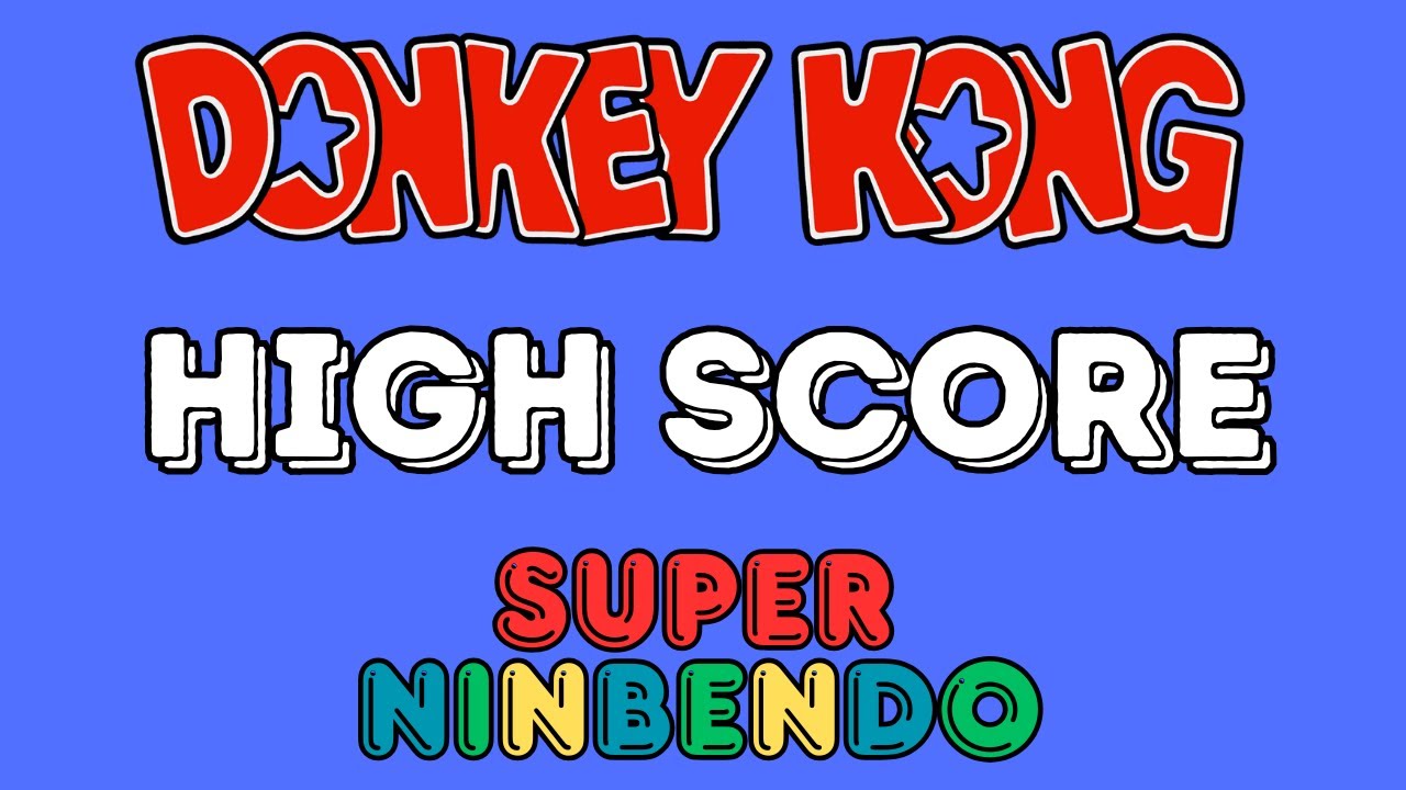 Donkey Kong (1981) - New Personal Best (390,500)
