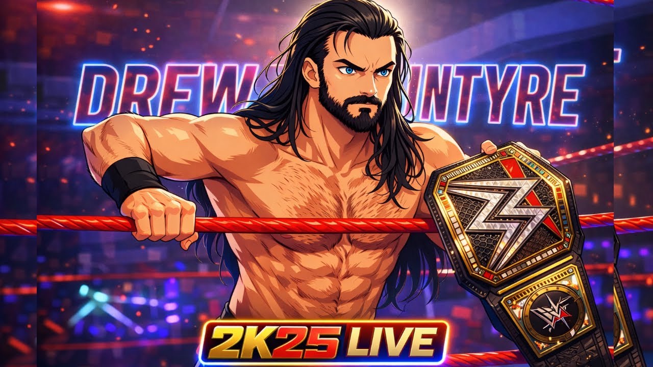 WWE 2K25 Drew McIntyre Special Tamil Gameplay | The Scottish Warrior | Commander VKI | CMDVKI