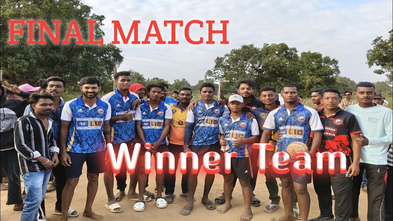 Papu , Rabit , Ganguly Vs Divya , Daniel ,Rohit ( Final Match Gunupur Bangadara Volleyball 