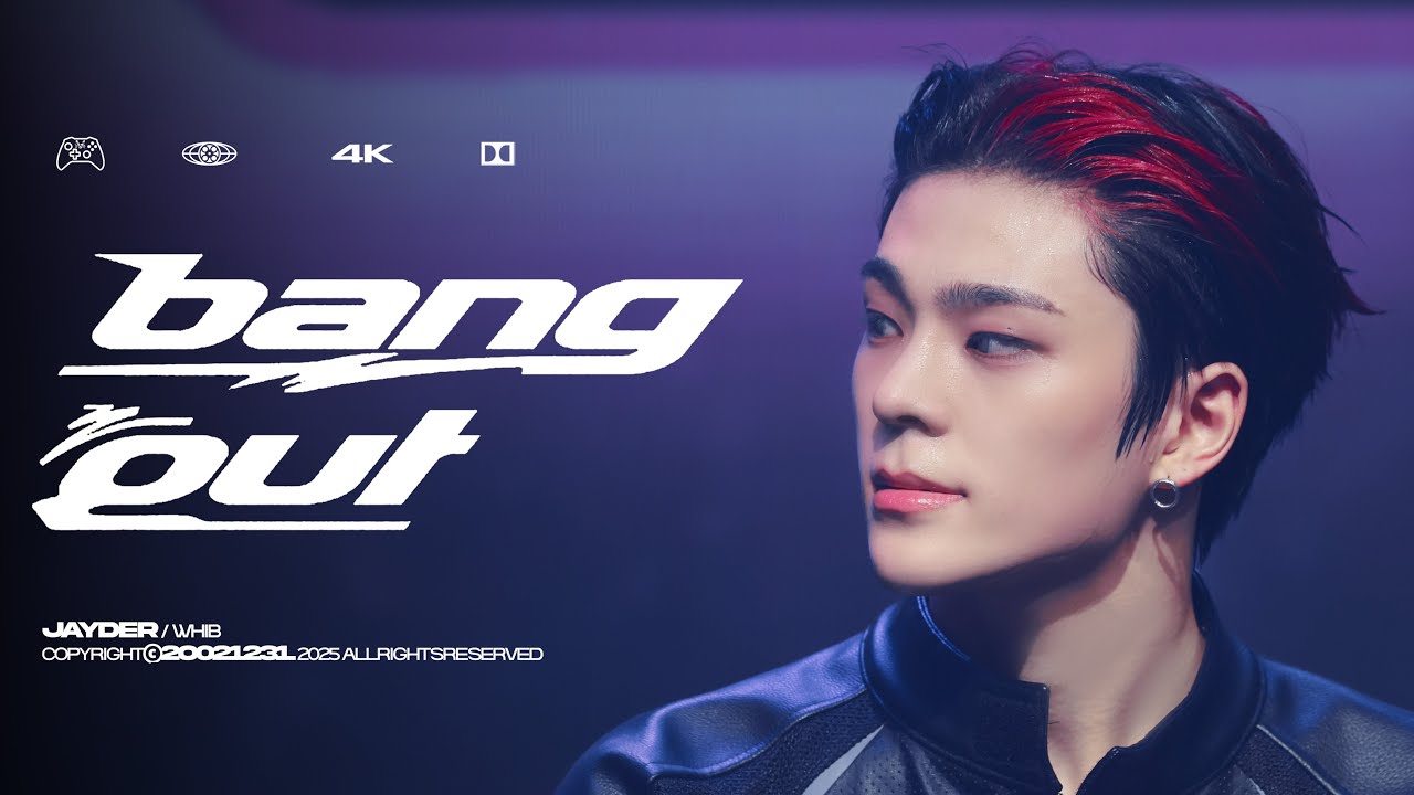 [4K] 250409 BANG OUT(WHIB) - 휘브 제이더 직캠 (WHIB JAYDER FOCUS CAM) 쇼케이스 SHOWCASE