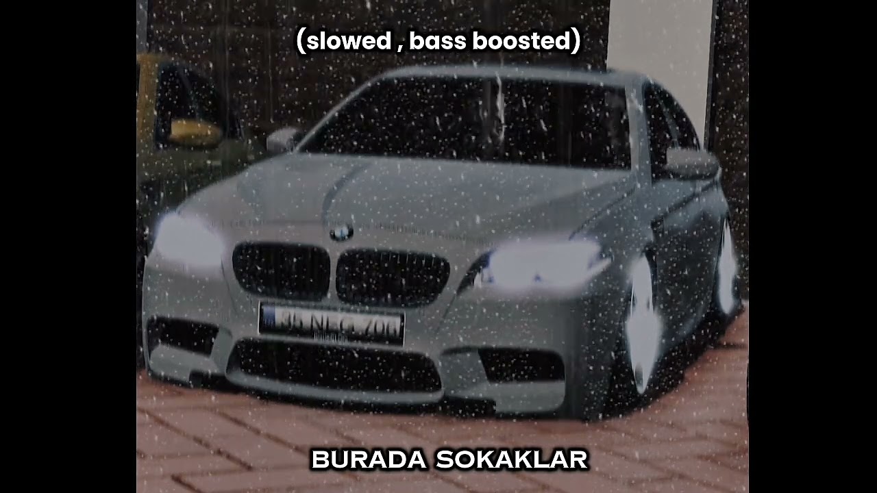 Burada Sokaklar (slowed , bass boosted)